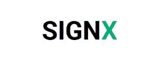 Скриншот интерфейса SIGNX